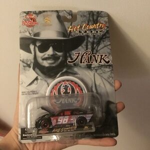 Hank Williams Jr steel die cast collectable